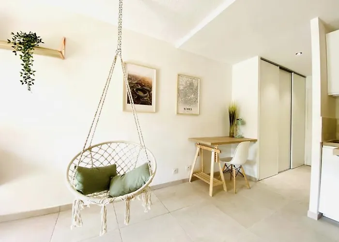 Terrasse & Parking Gratuit En