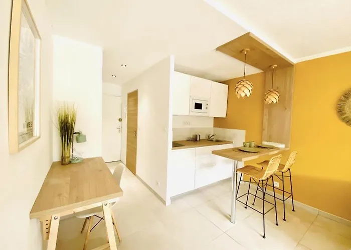 Terrasse & Parking Gratuit En